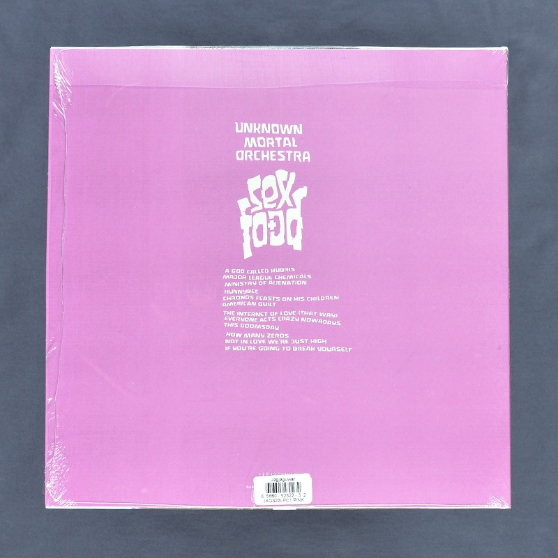 Unknown Mortal Orchestra Sex And Food Limited Edition Pink Vinyl Lp 